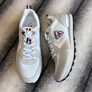 ROSSIGNOL Heritage Logo White Low Top Sneakers